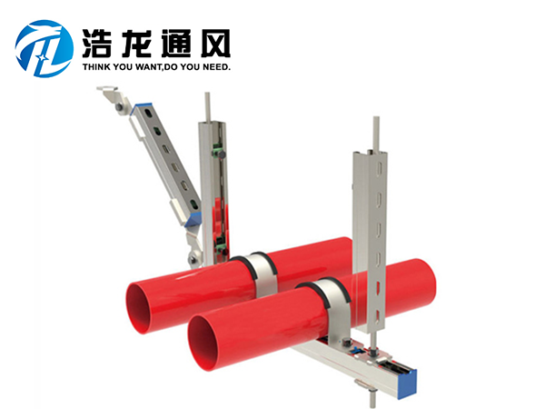 多管側(cè)向抗震支架